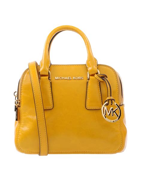 yellow purse michael kors|michael kors yellow tote bag.